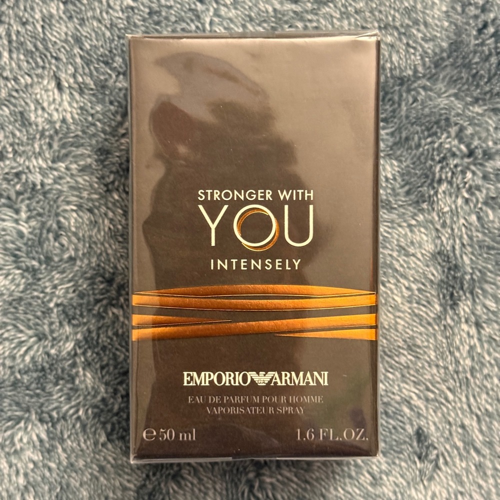 Emporio Armani Stronger With You Intensely EDP 50ml (1.6oz) New Sealed Authentic